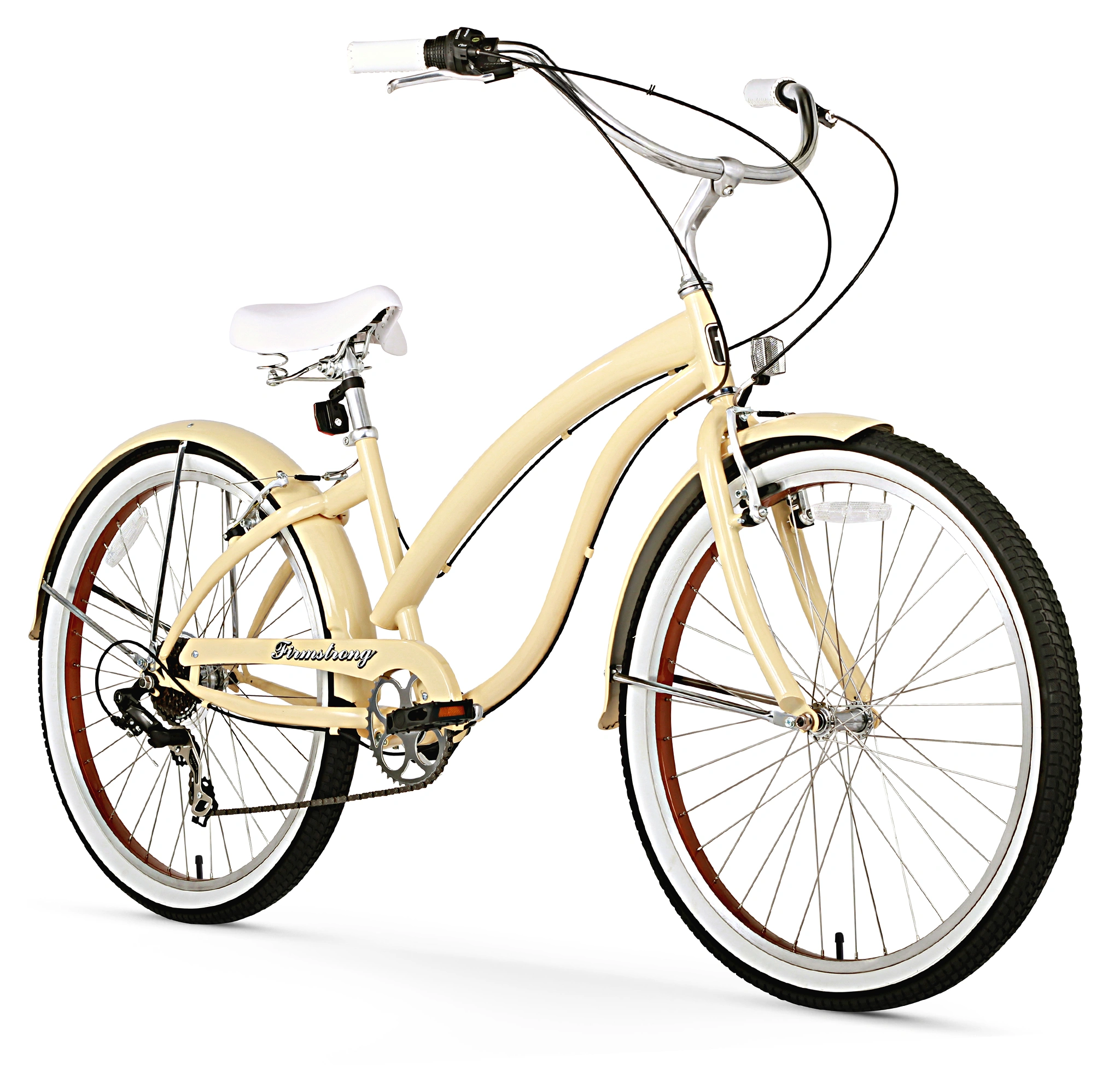 Firmstrong Bella Fashionista 7 Speed - Women's 26 Beach Cruiser Bike